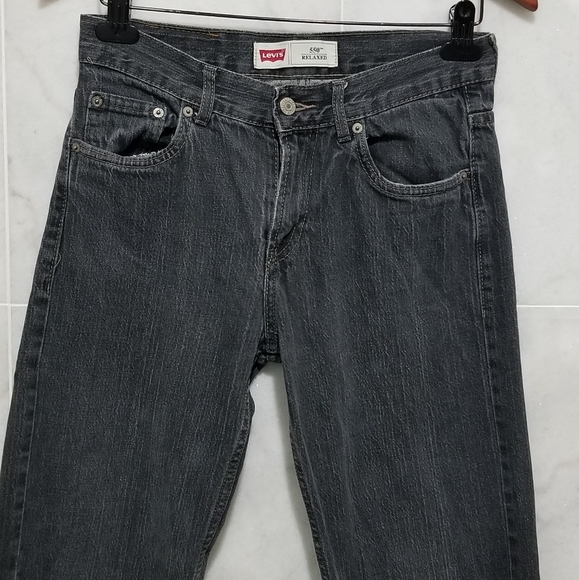 Levi Gray 550 Relaxed Straight Leg Jeans W27/L27 - Picture 5 of 8